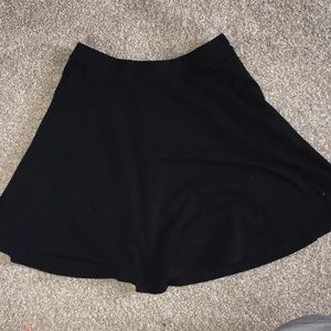 Black Skater skirt
